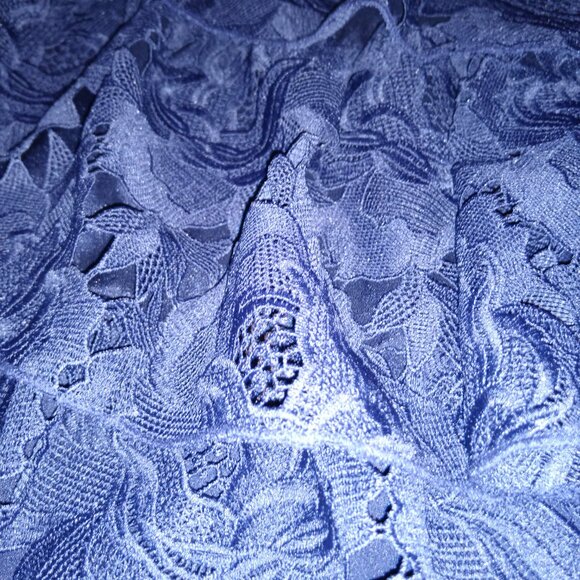 NWT! Layered with love Dress! ONLY $69! RETAIL $158! Chic Blue Floral Lace Sz 1X - Picture 8 of 8